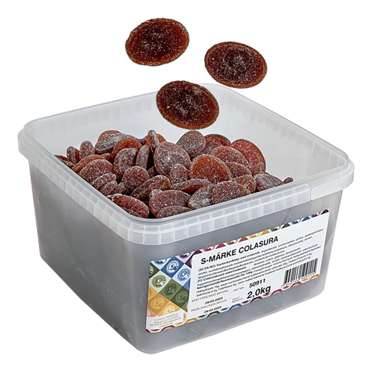 S-märken Cola Kirpeät Suurpakkaus - 2 kg