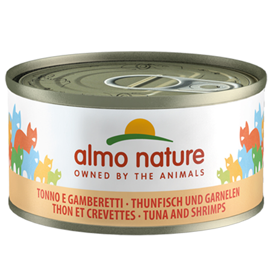 Almo Nature Legend kissanruoka 24 x 70 : 20 + 4 kaupan päälle! - tonnikala & kalmari