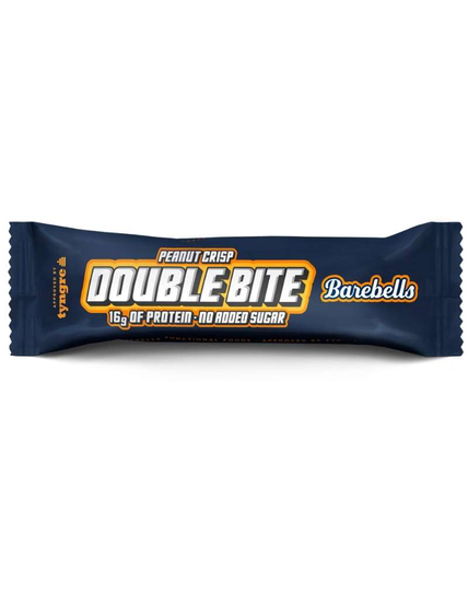 Barebells Double Bite Protein Bar, 55 g, Peanut Crisp (päiväys 11/22)