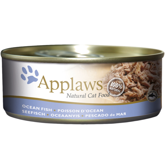 Applaws in Broth -kissanruoka 6 x 156 g - merikala