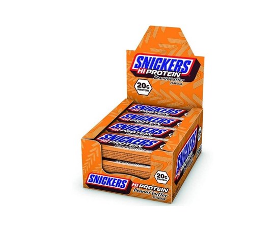 12 kpl Snickers Hi Protein Bar, Peanut Butter (57 g)