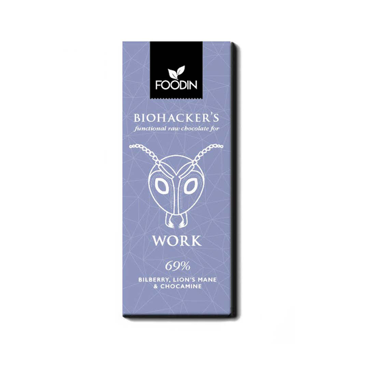 Foodin Raw Chocolate Biohacker's Work Organic 40 G