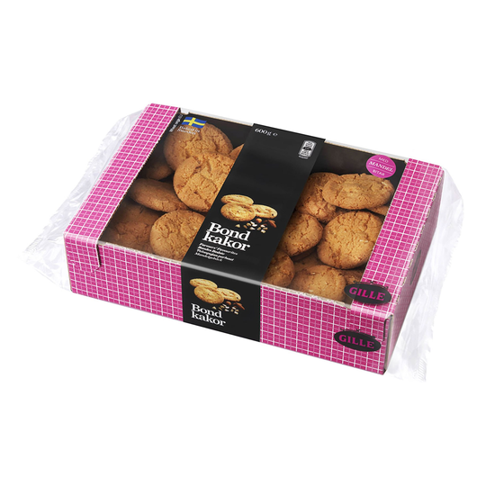 Gille Bondkakor Perhepakkaus - 600 grammaa