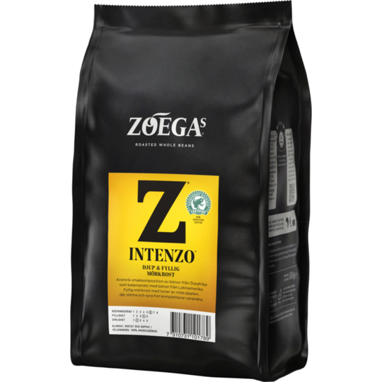 Zoega Zoegas Intenzo, kokonaiset pavut 450 g 7310731100126 Replace: N/A