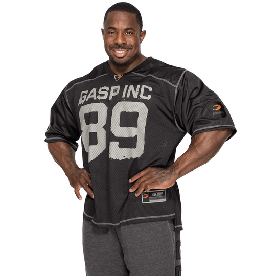 Gasp No1 Football Tee Black Xxl
