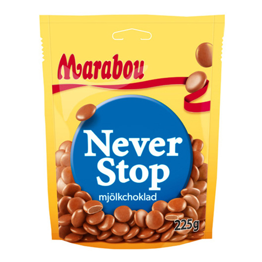 Marabou Never Stop - 225 grammaa