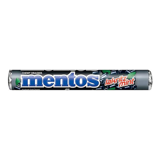 Mentos Liquorice Mint - 38 g