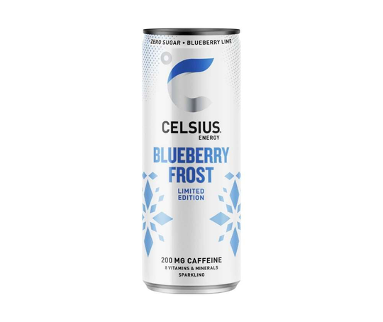 Celsius Blueberry Frost, 355 ml (Poistuva tuote)