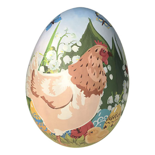 Påskägg 40 cm - Kappaleittain