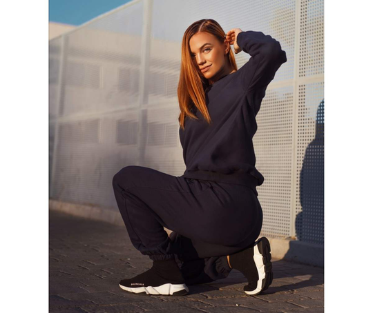 M-NUTRITION Sports Wear Comfy Sweatpants, Navy Blue