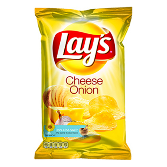 Lay's Cheese & Onion Chips - 175 grammaa