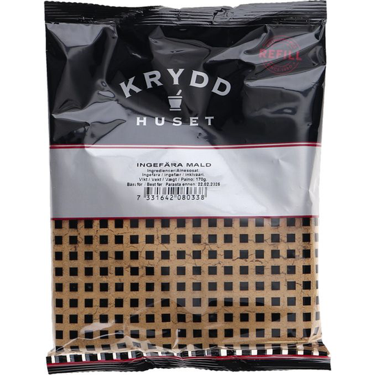 Kryddhuset Inkivääri Jauhettu