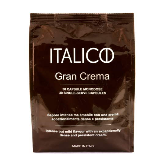 Italico Italico Gran Crema, kahvikapselit, 30 kpl 7340123100076 Replace: N/A