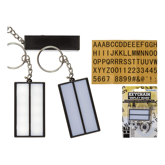 Lightbox Lamppu Avainrengas Kirjaimilla