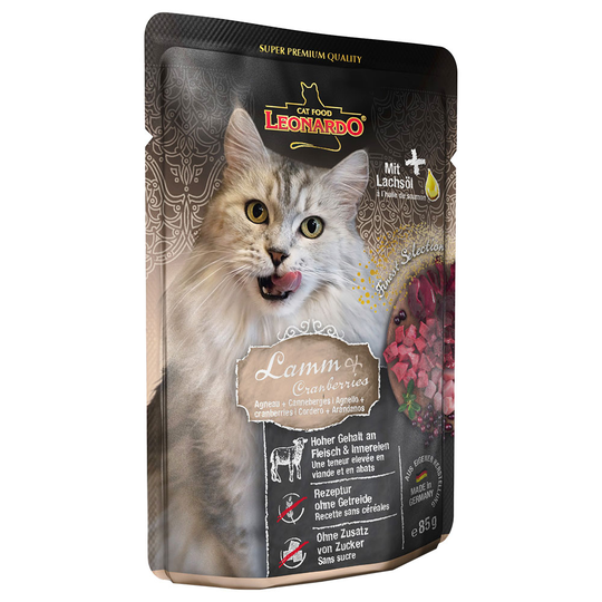 Leonardo Finest Selection Pouch 16 x 85 g - lammas & karpalo