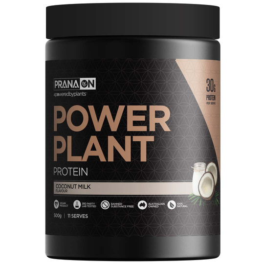 Pranaon Power Plant Protein 500 G Coconut Mylk
