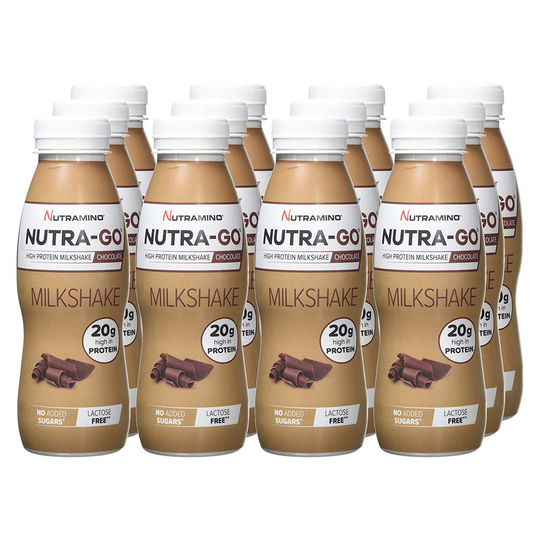 12 X Nutramino Nutra-go Shake 330 Ml