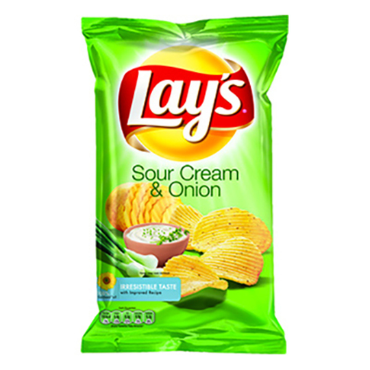 Lay's Sourcream & Onion Chips - 175 grammaa