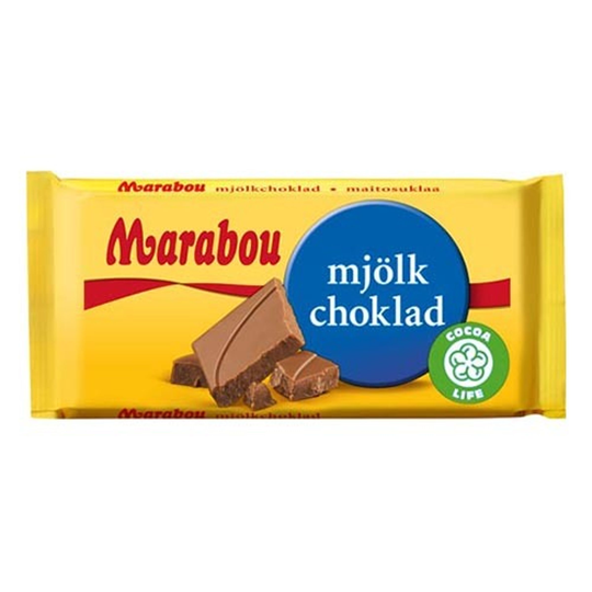 Marabou Maitosuklaa Suklaalevy - 24 gram