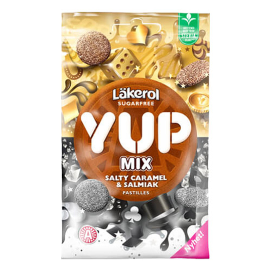 Läkerol Yup Salty Caramel/Salmiak - Kappaleittain