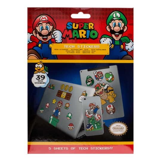 Super Mario Stickers Setti