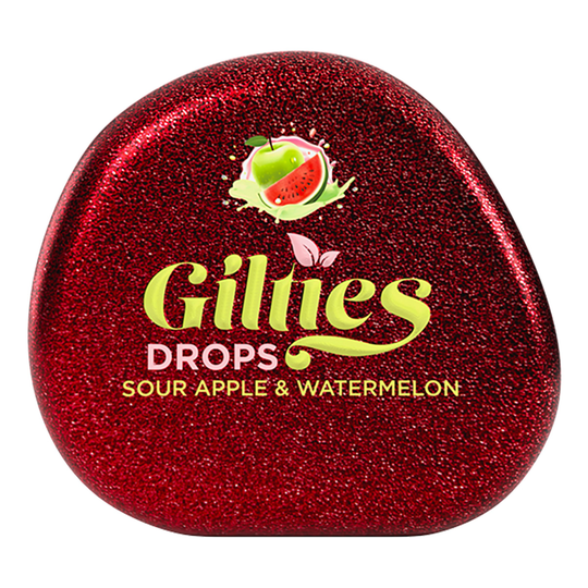 Gilties Drops Sour Apple & Watermelon - 90 grammaa