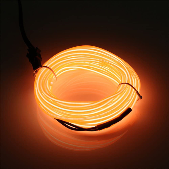 EL Wire LED-nauha Autoon - Oranssi