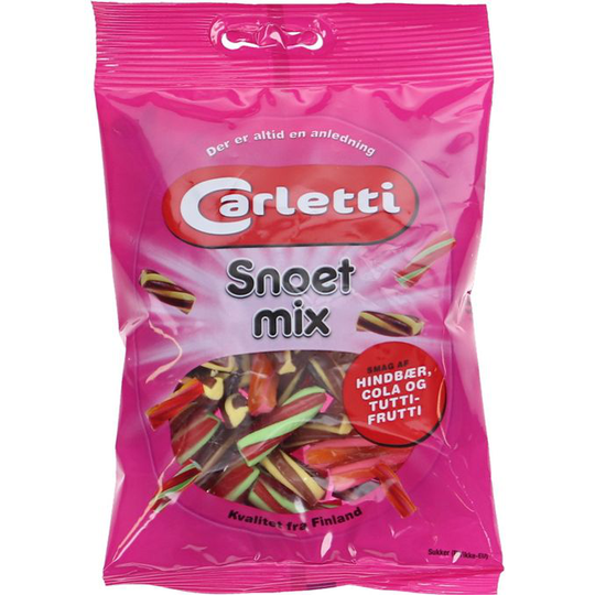 Carletti Makeissekoitus Vadelma Cola & Tuttifrutti