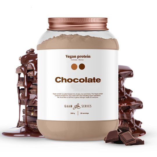 Gaam Life Series Vegan Protein 908 G Chocolate