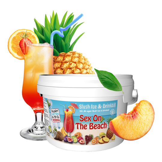 Slush Ice & Drink -setti - Sex on the Beach