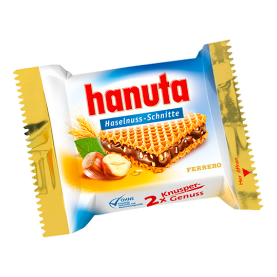 Hanuta Keksit Hasselpähkinä - 44 grammaa