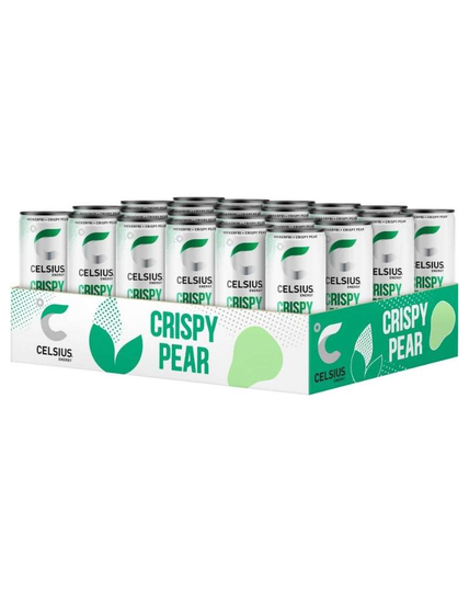 Celsius Crispy Pear, 24 kpl