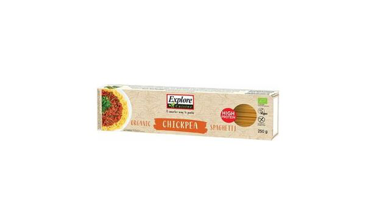 Kikhernespagetti 250 g LUOMU