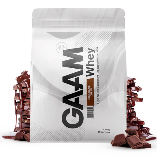 Gaam 100% Whey Premium 1 Kg Chocolate Dream