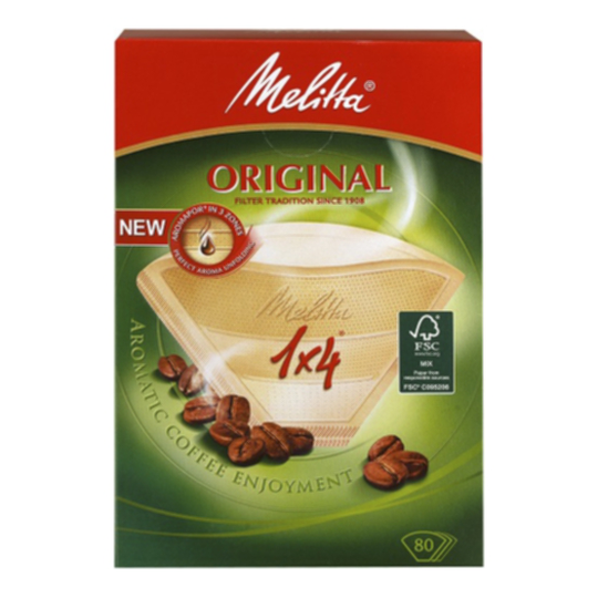 Melitta Melitta suodatinpussit 1 x 4, ruskea, 80 kpl 4006508122394 Replace: N/A