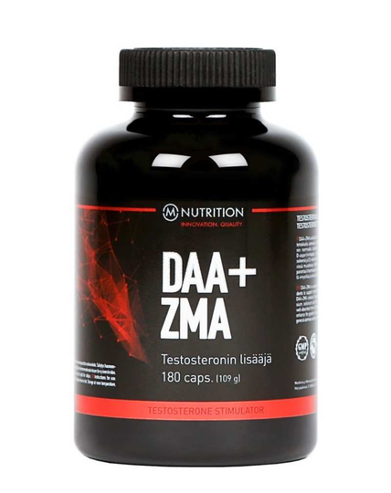 M-NUTRITION DAA+ZMA, 180 kaps. (Poistotuote)