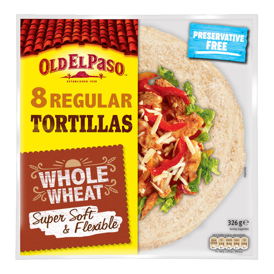 Old El Paso Täysjyvävehnätortillat