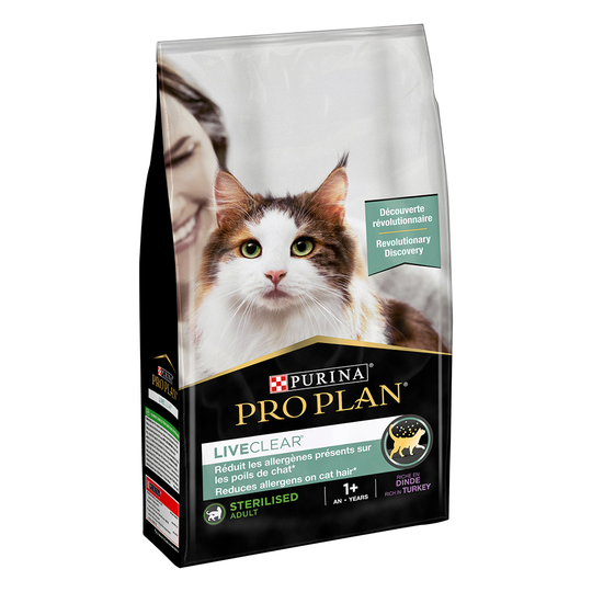 Pro Plan LiveClear Sterilised Adult Turkey - 1,4 kg
