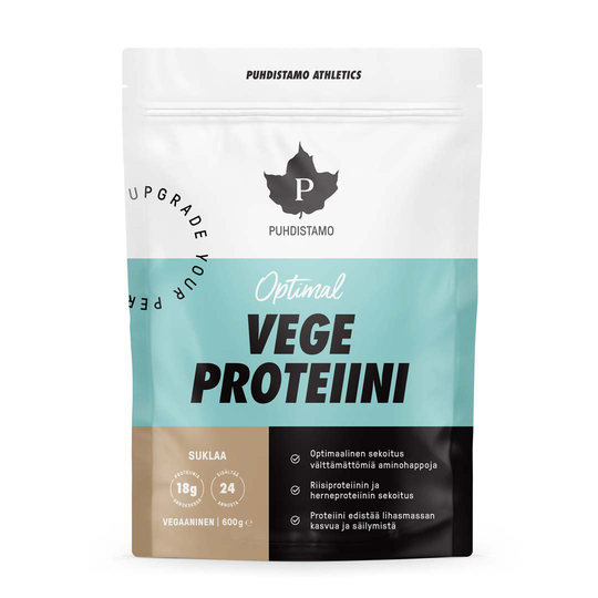Puhdistamo Optimal Vege Proteiini 600 G Suklaa