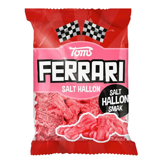 Ferrari Salt Hallon Karkkipussi - 120 grammaa
