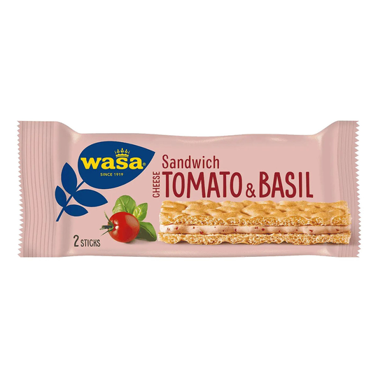 Wasa Sandwich Cheese Tomato & Basil - 40 grammaa