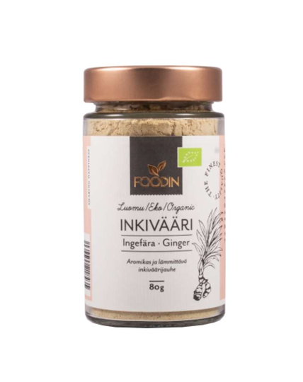 FOODIN Inkivääri, 80 g
