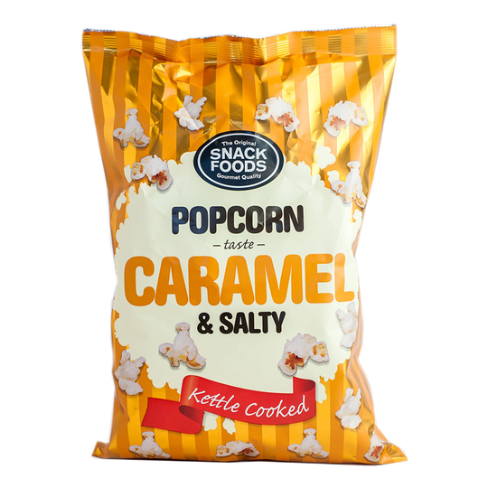 Snacks Foods Popcorn Caramel & Salty - 65 grammaa