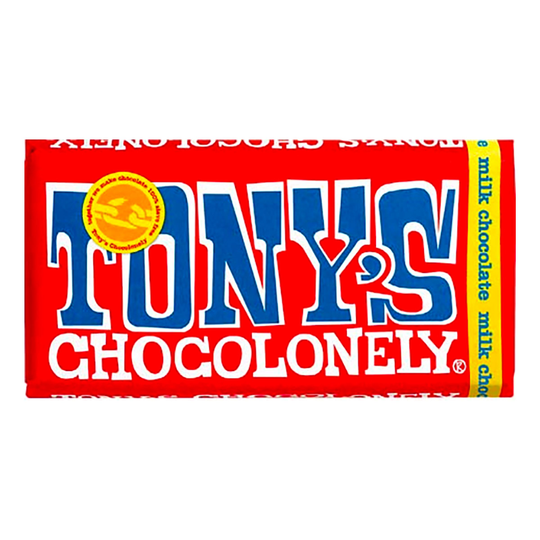 Tonys Chocolonely Milk Chocolate - 180 grammaa