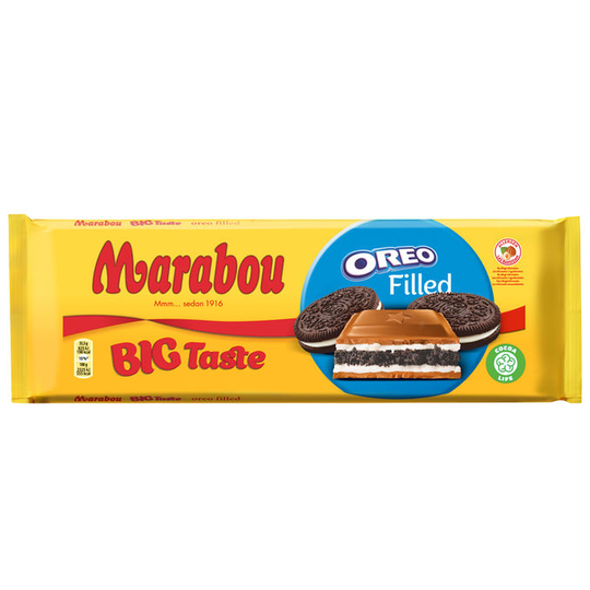 Marabou Big Taste Oreo Suklaalevy