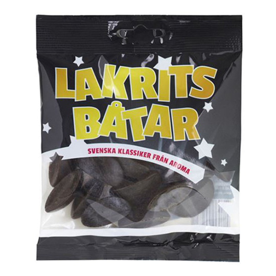 Lakritsiveneet Pussissa - 80 grammaa