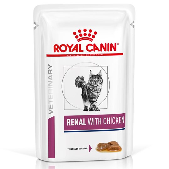 Royal Canin Veterinary Feline Renal - Chicken, 12 x 85 g