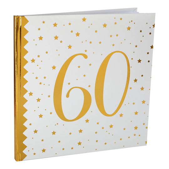 Muistikirja Numero Valkoinen/Kulta - Numero 60