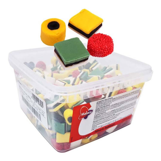 Allsorts Trooppinen Lakritsikonvehti Suurpakkaus - 2 kg