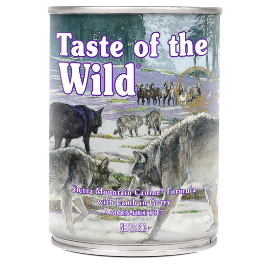 Taste of the Wild - Sierra Mountain - 6 x 390 g